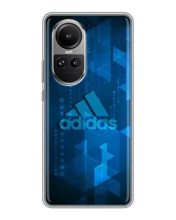 Чохол для OPPO Reno 10 з картинкою «Adidas Sport Art»