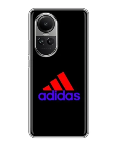 Чехол для OPPO Reno 10 с картинкой «Классический Adidas» Чехол для OPPO Reno 10 с картинкой «Классический Adidas»
