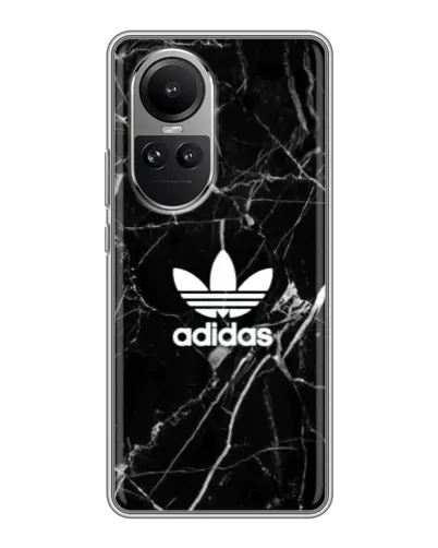Чехол для OPPO Reno 10 с картинкой «Белый мрамор Adidas» Чехол для OPPO Reno 10 с картинкой «Белый мрамор Adidas»