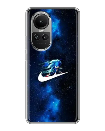 Чехол для OPPO Reno 10 с картинкой «Звездный путь Nike» Чехол для OPPO Reno 10 с картинкой «Звездный путь Nike»
