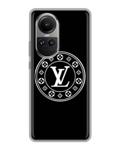 Чехол для OPPO Reno 10 с картинкой «LV — печать стиля» Чехол для OPPO Reno 10 с картинкой «LV — печать стиля»