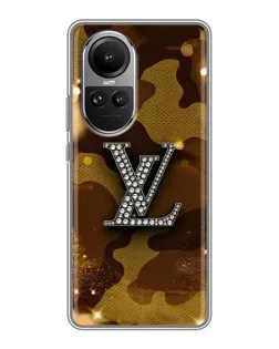 Чехол для OPPO Reno 10 с картинкой «Камуфляжный Louis Vuitton»