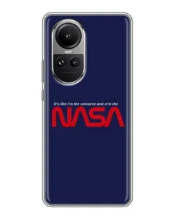Чохол для OPPO Reno 10 з картинкою «NASA — глибокий космос»
