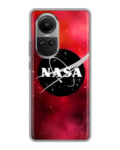 Чехол для OPPO Reno 10 с картинкой «NASA — красная туманность» Чехол для OPPO Reno 10 с картинкой «NASA — красная туманность»