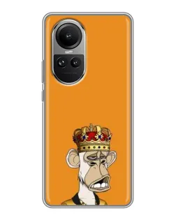 Чохол для OPPO Reno 10 з картинкою «Золота мавпа Bored Ape»