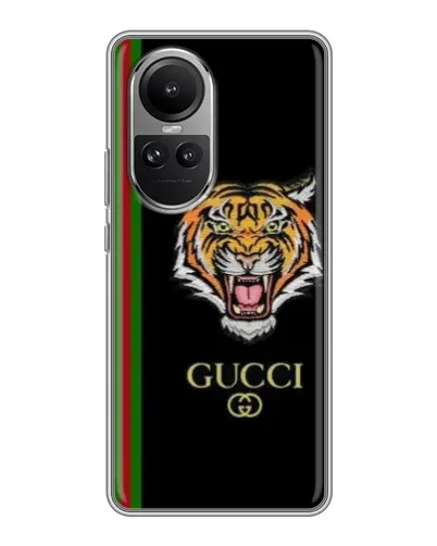 Чехол для OPPO Reno 10 с картинкой «Тигр Gucci» Чехол для OPPO Reno 10 с картинкой «Тигр Gucci»