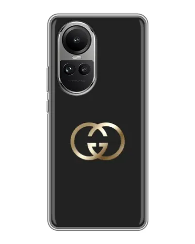 Чехол для OPPO Reno 10 с картинкой «Минимализм Gucci» Чехол для OPPO Reno 10 с картинкой «Минимализм Gucci»