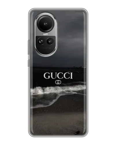 Чехол для OPPO Reno 10 с картинкой «Gucci — морской прибой» Чехол для OPPO Reno 10 с картинкой «Gucci — морской прибой»