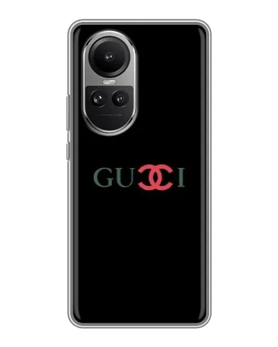 Чехол для OPPO Reno 10 с картинкой «Gucci — красный градиент» Чехол для OPPO Reno 10 с картинкой «Gucci — красный градиент»