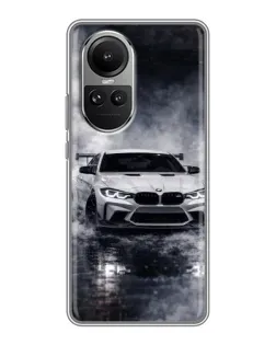 Чохол для OPPO Reno 10 з картинкою «BMW крізь туман»