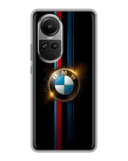 Чохол для OPPO Reno 10 з картинкою «BMW M-Power неон»