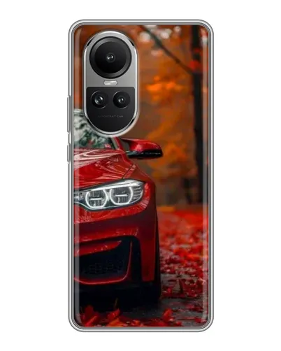 Чехол для OPPO Reno 10 с картинкой «Осенняя BMW M4» Чехол для OPPO Reno 10 с картинкой «Осенняя BMW M4»
