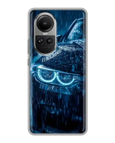 Чехол для OPPO Reno 10 с картинкой «BMW под дождем» Чехол для OPPO Reno 10 с картинкой «BMW под дождем»