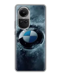 Чохол для OPPO Reno 10 з картинкою «Логотип BMW — лід»