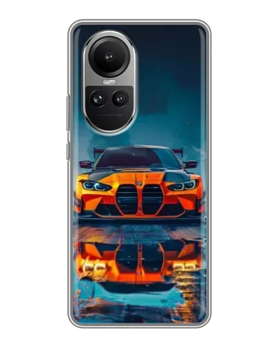 Чехол для OPPO Reno 10 с картинкой «BMW — золотая эмблема» Чехол для OPPO Reno 10 с картинкой «BMW — золотая эмблема»