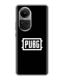 Чохол для OPPO Reno 10 з картинкою «Лого BMW — металевий блиск»