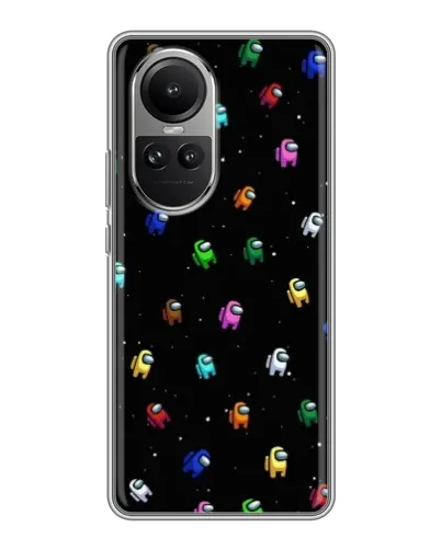 Чохол для OPPO Reno 10 з картинкою «Екіпаж Among Us» Чохол для OPPO Reno 10 з картинкою «Екіпаж Among Us»