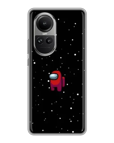 Чохол для OPPO Reno 10 з картинкою «Червоний Among Us» Чохол для OPPO Reno 10 з картинкою «Червоний Among Us»