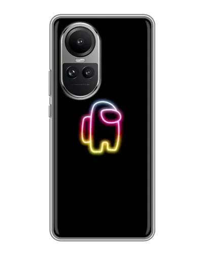 Чохол для OPPO Reno 10 з картинкою «Among Us градієнт» Чохол для OPPO Reno 10 з картинкою «Among Us градієнт»