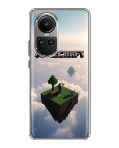 Чехол для OPPO Reno 10 с картинкой «Небесный остров»