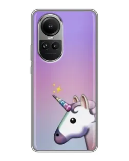 Чехол для OPPO Reno 10 с картинкой «Единорог градиент» Чехол для OPPO Reno 10 с картинкой «Единорог градиент»