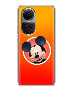Чехол для OPPO Reno 10 с картинкой «Mickey в круге» Чехол для OPPO Reno 10 с картинкой «Mickey в круге»