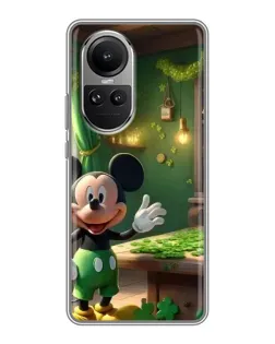 Чехол для OPPO Reno 10 с картинкой «Микки в мастерской» Чехол для OPPO Reno 10 с картинкой «Микки в мастерской»
