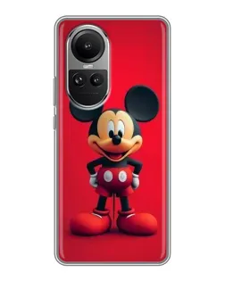Чехол для OPPO Reno 10 с картинкой «Mickey в полный рост» Чехол для OPPO Reno 10 с картинкой «Mickey в полный рост»