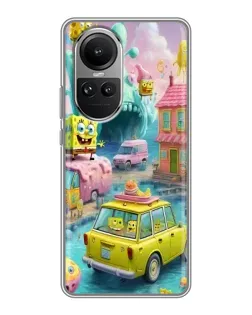 Чохол для OPPO Reno 10 з картинкою «Монстр-трак пригоди»