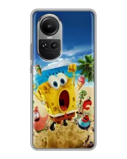 Чохол для OPPO Reno 10 з картинкою «Розваги на пляжі»