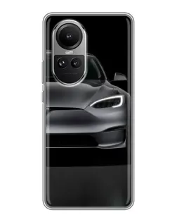 Чохол для OPPO Reno 10 з картинкою «Tesla Model S Look»