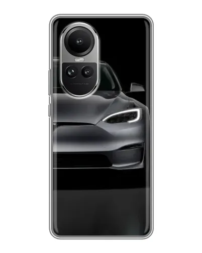 Чохол для OPPO Reno 10 з картинкою «Tesla Model S Look»