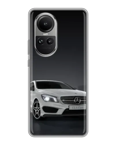 Чехол для OPPO Reno 10 с картинкой «Mercedes AMG GT Silver» Чехол для OPPO Reno 10 с картинкой «Mercedes AMG GT Silver»