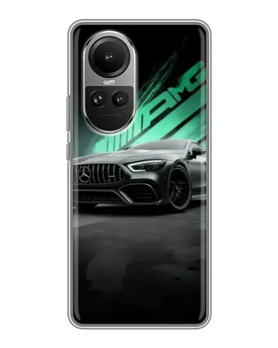 Чехол для OPPO Reno 10 с картинкой «Темный Mercedes AMG» Чехол для OPPO Reno 10 с картинкой «Темный Mercedes AMG»