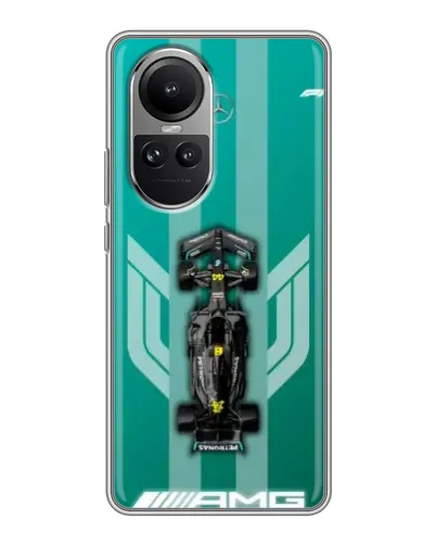 Чехол для OPPO Reno 10 с картинкой «Mercedes AMG Petronas» Чехол для OPPO Reno 10 с картинкой «Mercedes AMG Petronas»