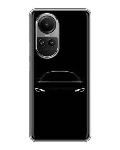 Чохол для OPPO Reno 10 з картинкою «Погляд Audi у темряві»
