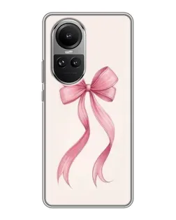 Чохол для OPPO Reno 10 з картинкою «Рожевий бант»