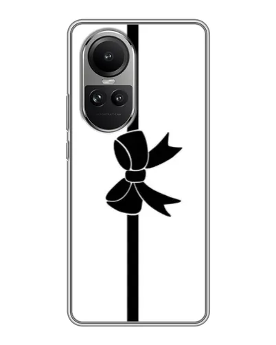 Чохол для OPPO Reno 10 з картинкою «Вертикальний бант»