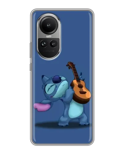 Чехол для OPPO Reno 10 с картинкой «Стич с укулеле» Чехол для OPPO Reno 10 с картинкой «Стич с укулеле»