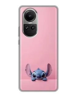 Чохол для OPPO Reno 10 з картинкою «Stitch визирає»