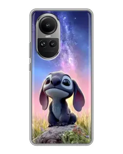 Чохол для OPPO Reno 10 з картинкою «Стіч на світанку»