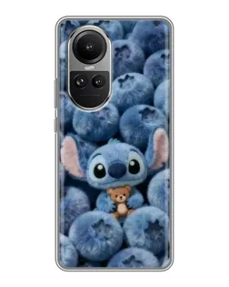 Чохол для OPPO Reno 10 з картинкою «Стіч та лохина»