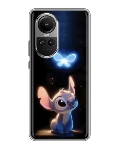 Чехол для OPPO Reno 10 с картинкой «Сияющий Стич» Чехол для OPPO Reno 10 с картинкой «Сияющий Стич»