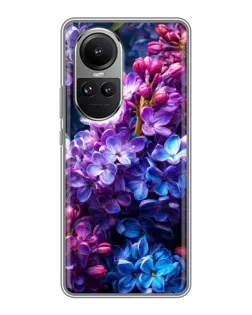 Чохол для OPPO Reno 10 з картинкою «Бузковий цвіт»