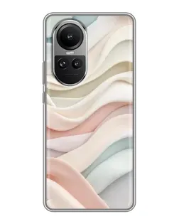Чохол для OPPO Reno 10 з картинкою «Пастельні ніжні хвилі»