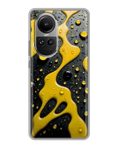 Чохол для OPPO Reno 10 з картинкою «Рідке жовте золото»