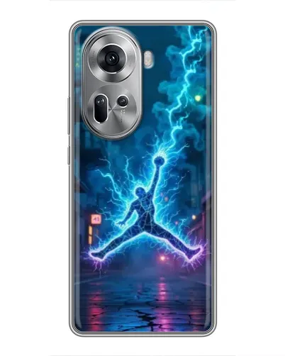Чехол для OPPO Reno 11 5G с картинкой «Jordan Gold Jumpman» Чехол для OPPO Reno 11 5G с картинкой «Jordan Gold Jumpman»