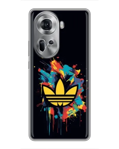 Чехол для OPPO Reno 11 5G с картинкой «Adidas Splash»