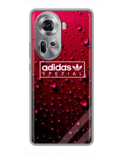 Чехол для OPPO Reno 11 5G с картинкой «Adidas Gold Marble»