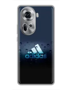 Чехол для OPPO Reno 11 5G с картинкой «Adidas Water Drops»